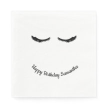 Glama de Eyelashes Preto