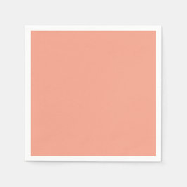 Guardanapo De Papel Glamor Suave - Sólido De Pêssego Suave