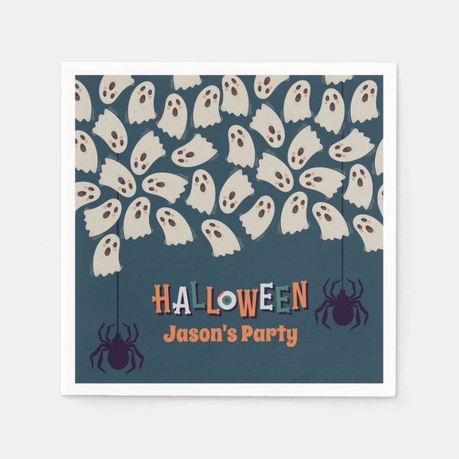 Guardanapo De Papel Gloomy Halloween (Frente)