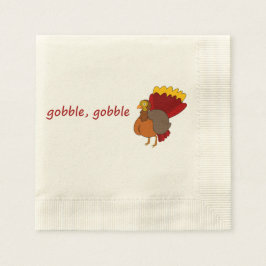 Guardanapo De Papel gobble, gobble