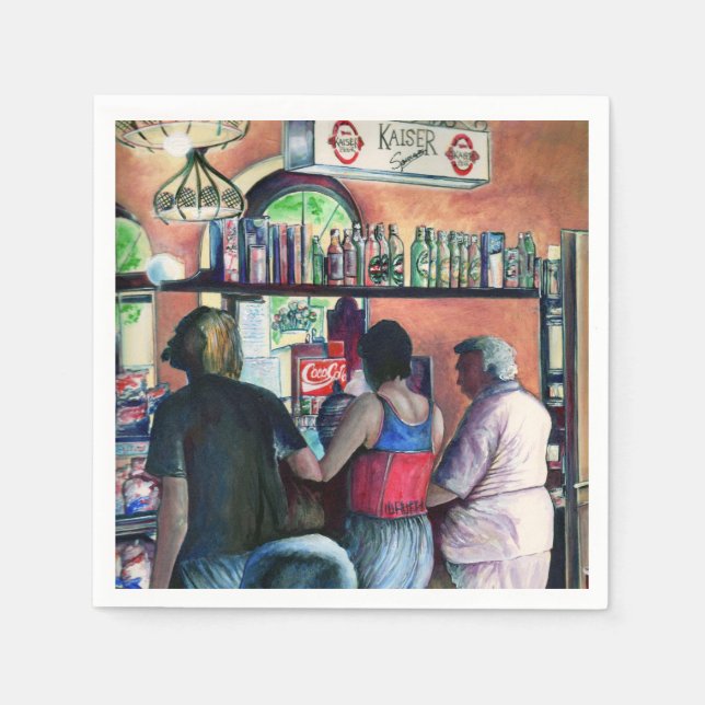 Guardanapo De Papel Golf Bufe, Budapeste (Frente)