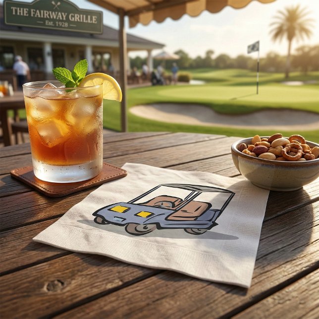 Guardanapo De Papel Golf Cart - Veículo desportivo (Criador carregado)