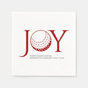 Guardanapo De Papel Golf Joy & Peace Christmas