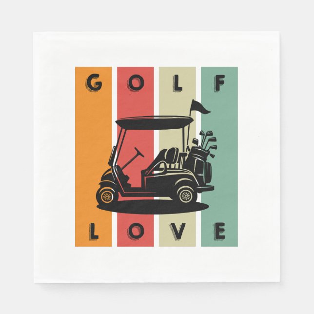 Guardanapo De Papel Golf-Love (Frente)