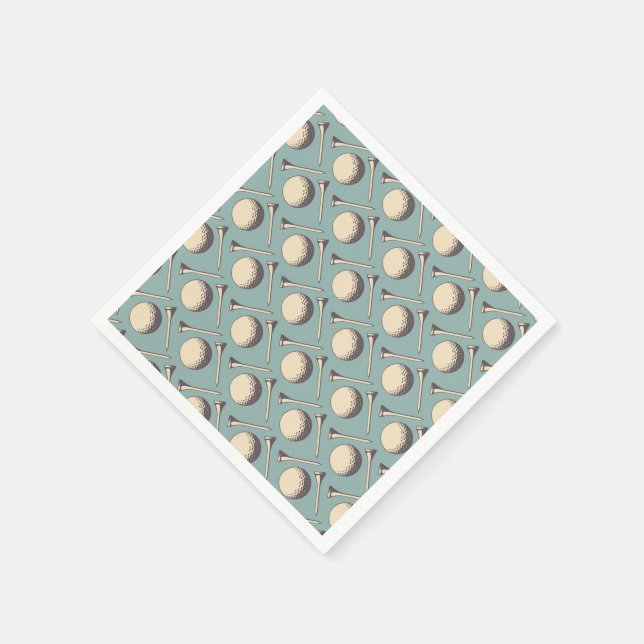 Guardanapo De Papel Golf Lover (vintage) (Canto)