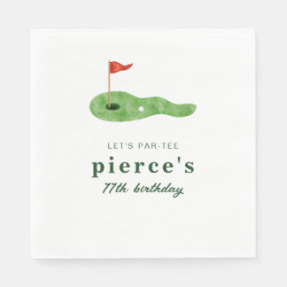 Guardanapo De Papel Golf Party Napkins