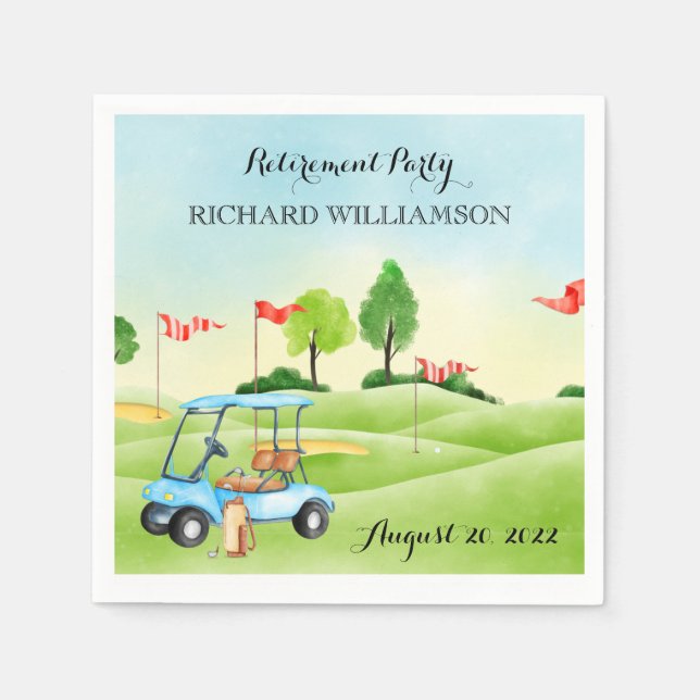 Guardanapo De Papel Golfe do Partido da Reforma (Frente)