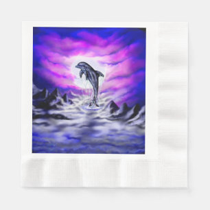 Guardanapo De Papel Golfinho de Lua