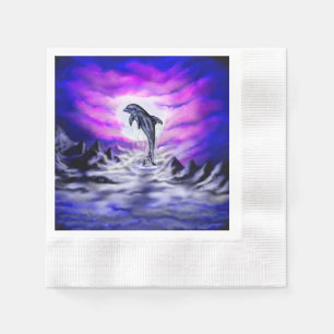 Guardanapo De Papel Golfinho de Lua
