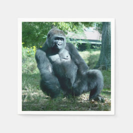 Guardanapo De Papel Gorilla Paper Napkins