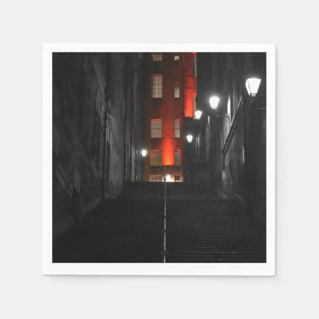 Guardanapo De Papel Gothic Staircase (Frente)