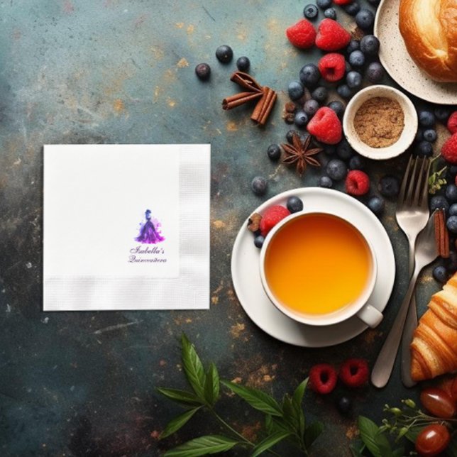 Guardanapo De Papel Gótica Glam Quince (Criador carregado)