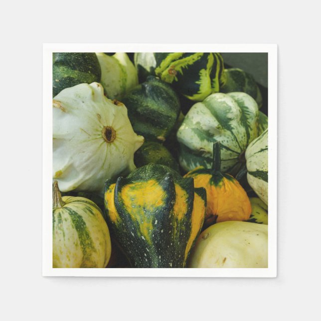 Guardanapo De Papel Gourds Galore (Frente)