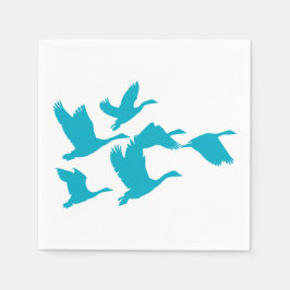Guardanapo De Papel Graceful Geese Design Napkins