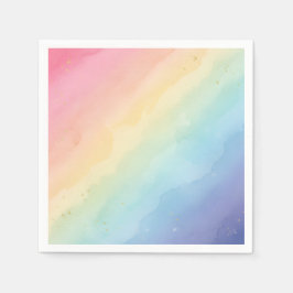 Guardanapo De Papel gradient party watercolor pink Elegant Watercolor 