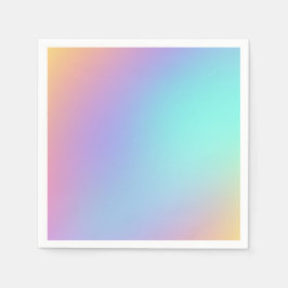Guardanapo De Papel Gradiente de Pastel Forma Livre