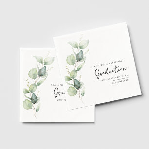 Guardanapo De Papel Graduação 2025 Eucalyptus Botanical Paper