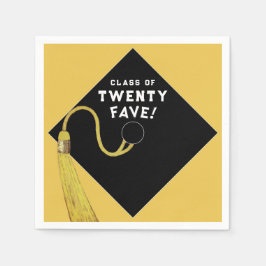 Guardanapo De Papel Graduação 2025 - Partido Azul Claro