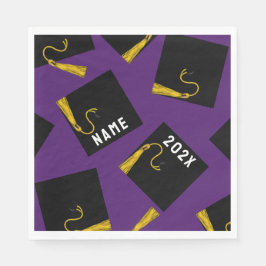 Guardanapo De Papel Graduação 2025 Roxo