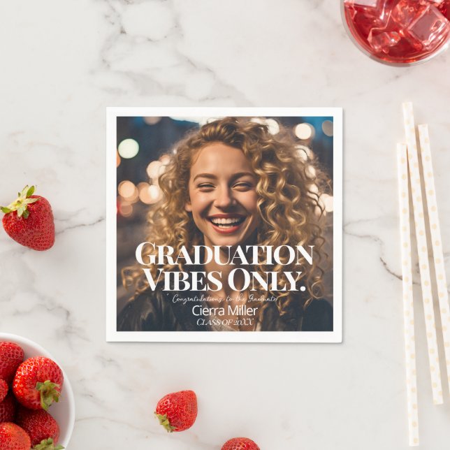 Guardanapo De Papel Graduação Apenas Vibes (Insitu)