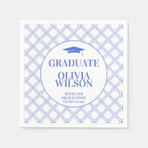 Graduação Azul Elegante Moderna