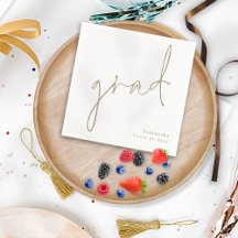 Graduação de Ano com Nome de Script Dourado de For