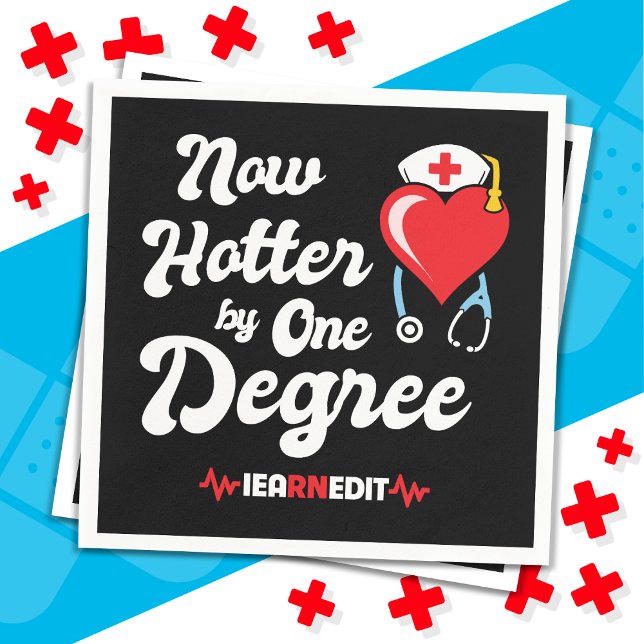 Guardanapo De Papel Graduação De Enfermeiros De RN Que Ganhei A Enferm (Criador carregado)