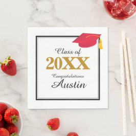 Guardanapo De Papel Graduação de Faculdade ou Segundo grau