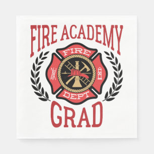 Guardanapo De Papel Graduação de Formandos da Academia de Fogo