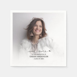 Guardanapo De Papel Graduação de Fotos Moderna