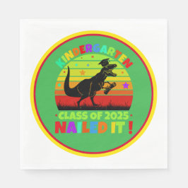 Guardanapo De Papel Graduação de jardim de infância Classe 2025