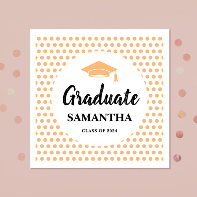 Guardanapo De Papel Graduação de Pêssego (Criador carregado)