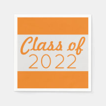 Graduação do Ano de Classe Silver & Orange