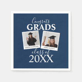 Guardanapo De Papel Graduação em conjunto | 2 Foto Nápoles