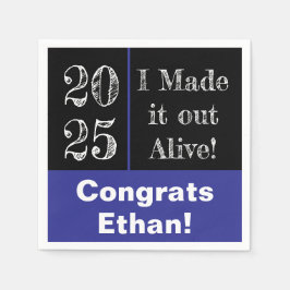 Guardanapo De Papel Graduação Funny 2025