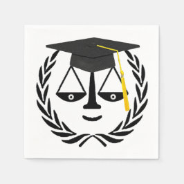 Guardanapo De Papel Graduação na Faculdade de Direito