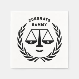 Guardanapo De Papel Graduação na Faculdade de Direito