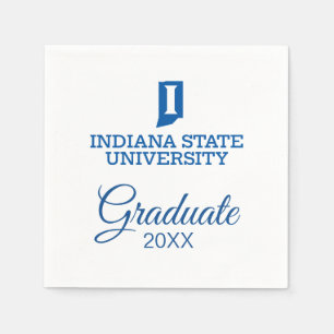 Guardanapo De Papel Graduação na Universidade Estadual de Indiana