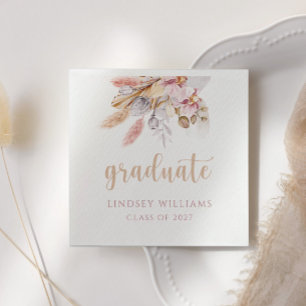 Guardanapo De Papel Graduação Papel para Tons Neutrais Pampas Grass Fl
