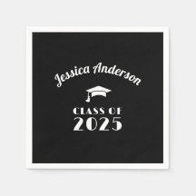 Graduação Personalizada em Preto e Branco