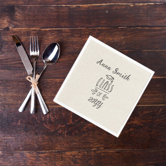 Guardanapo De Papel Graduação russa 6,5" (Criador carregado)