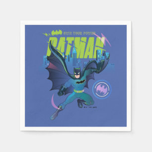 Guardanapo De Papel Gráfico da cidade do Batman "Possuir seu poder"