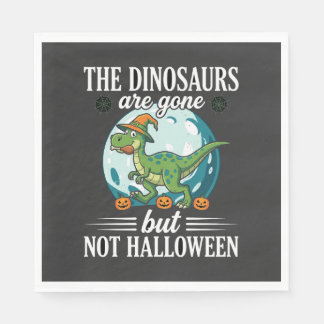 Guardanapo De Papel Gráfico engraçado de dinossauro de Halloween bruxa