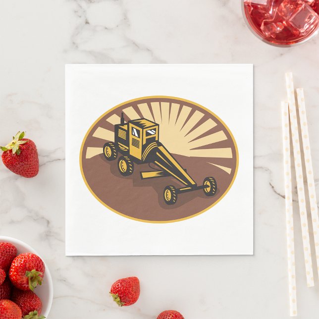 Guardanapo De Papel Gráfico Retroativo (Criador carregado)