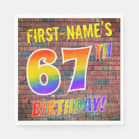 Grafite Rainbow Olhe 67º ANIVERSÁRIO! + Nome Perso