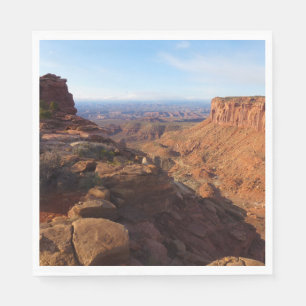 Guardanapo De Papel Grand View Point no Parque Nacional Canyonlands