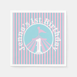 Guardanapo De Papel Grande Festa de aniversário de Circo Qualquer Meni