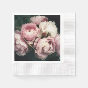 Guardanapo De Papel Grandiose Peonies Paper Napkin