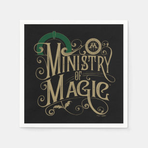 Guardanapo De Papel Grático VINTAGE MINISTÉRIO DA MAGIA™