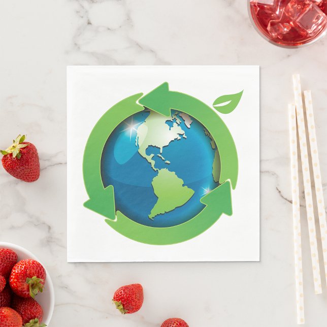 Guardanapo De Papel Green Earth Napkins (Criador carregado)